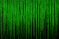 The matrix is Ã¢â¬â¹Ã¢â¬â¹binary. Simulation of binary computer code. Virtual reality. Binary code, green, isolated on black.